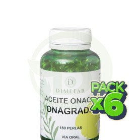 Pack 6x Onagradim 180 Perlas Dimefar