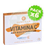 Pack 6x Vitamina C-500 Pureway 30 Cápsulas Dimefar