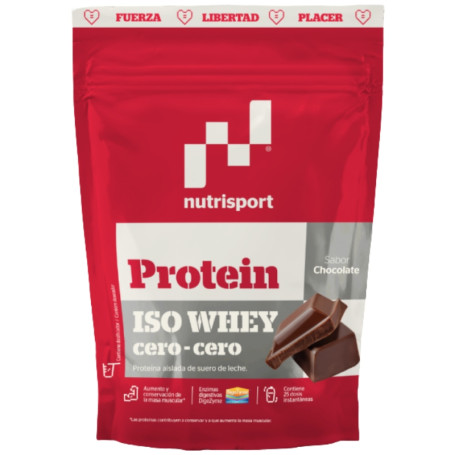 Iso Whey Cero-Cero Gusto Cioccolato 450G Nutrisport