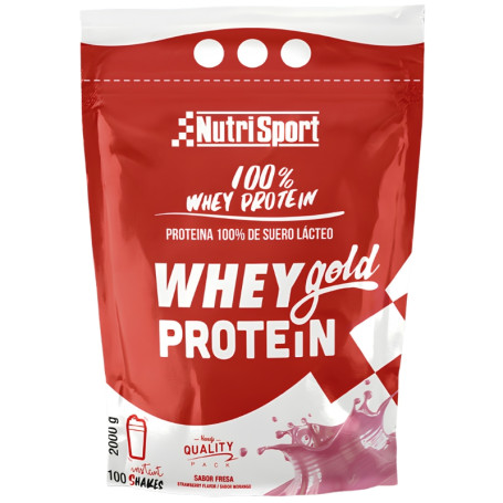 Whey Gold Protein Sapore Fragola 2000G Nutrisport