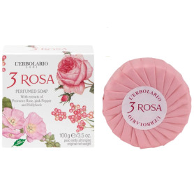 3 Rosas Saponetta Profumata 100G L`Erbolario