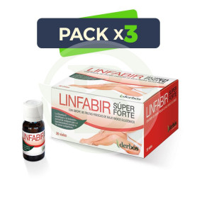 Pack 3x Linfabir Super Forte 20 Viales Derbos