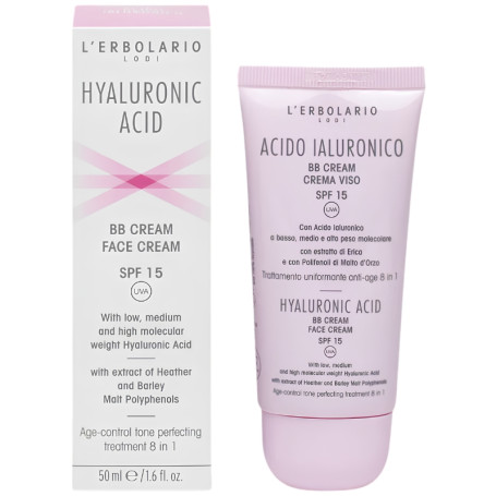 Acido Ialuronico Bb Crema Viso Spf15 50Ml L´Erbolario