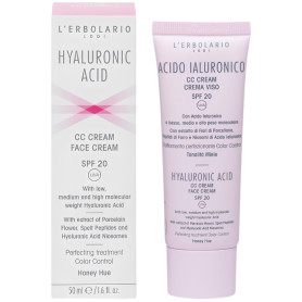 Acido Ialuronico Cc Crema Tonalità Miele Spf20 50Ml L´Erbolario