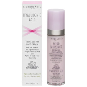 Acido Ialuronico Crema Viso Pelli Miste 50Ml L´Erbolario