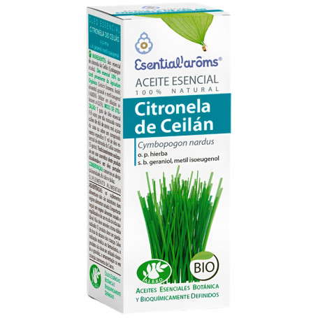Olio Essenziale di Citronella di Ceylon 100ml Esential Aroms