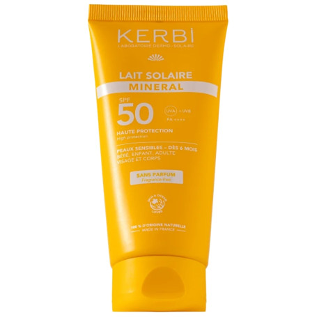 Latte Solare Minerale Spf50 senza Profumo 50Ml Kerbi