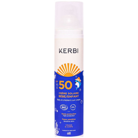 Crema Solare Spf50 Bebé/Bambino 100Ml Kerbi