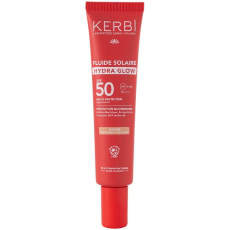 Fluido Solare Hydra Glow SPF50 40ml Kerbi