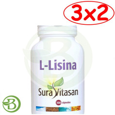 Confezione 3x2 L-Lisina 500Mg. 100 capsule Sura Vitasan