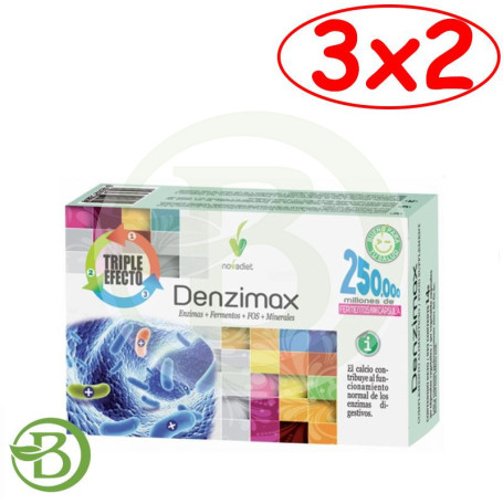 Pack 3x2 Denzimax 30 Cápsulas Novadiet