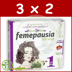 Pack 3x2 Femepausia 30 Capsule Pinisan