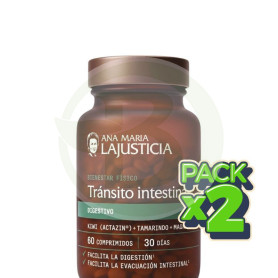 Pack 2x Tránsito Intestinal 60 Comprimidos Ana Maria Lajusticia