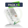 Pack 6x Arcilla Blanca 250Gr. Soria Natural