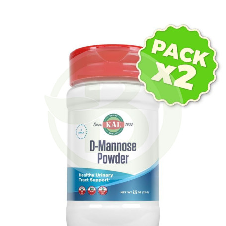 Pack 2x D-Mannose en Polvo 72G Kal