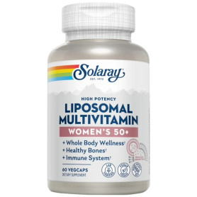 Multivitaminico Liposomiale per Donne +50 60 Capsule Solaray