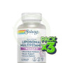 Pack 3x Multivitamínico Liposomal para Mujeres 60 Cápsulas Solaray