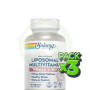Pack 3x Multivitamínico Liposomal para Mujeres +50 60 Cápsulas Solaray