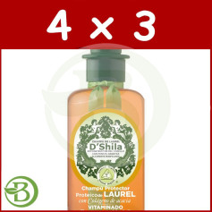Pack 4x3 Shampoo all'Alloro Shila