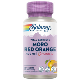 Moro Red Orange 400Mg Morosil 30 Capsule Vegetali Solaray