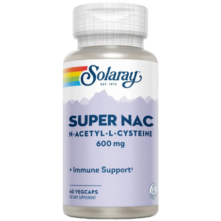 Super Nac 600Mg 60 Capsule Vegetali Solaray