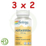 Pack 3x2 Potasio 500Mg 60 Cápsulas Vegetales Solaray