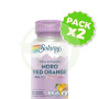Pack 2x Moro Red Orange 400Mg Morosil 30 Cápsulas Vegetales Solaray