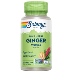 Radice Di Zenzero 550Mg 100 Capsule Vegetali Solaray