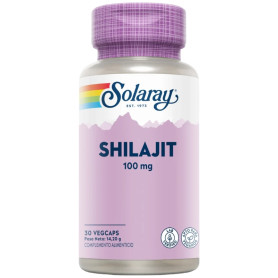 Shilajit 100Mg 30 Capsule Vegetali Solaray