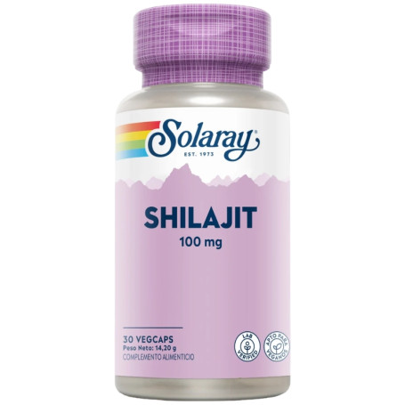 Shilajit 100Mg 30 Capsule Vegetali Solaray