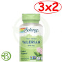 Pack 3x2 Raíz De Valeriana 470Mg 100 Cápsulas Vegetales Solaray