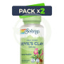 Pack 2x Raíz De Harpagofito 525Mg 100 Cápsulas Vegetales Solaray