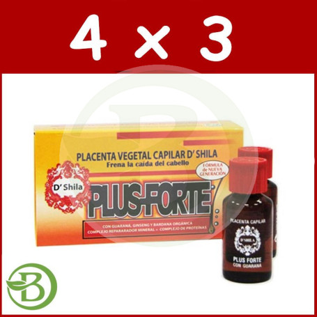 Pack 4x3 Placenta Plus Forte Shila