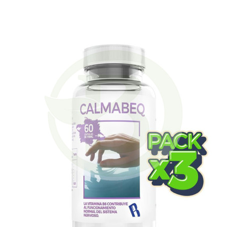 Pack 3x Calmabeq 60 Cápsulas Bequisa