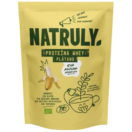 Proteina Whey Gusto Banana Bio 350G Natruly