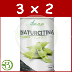 Pack 3x2 Naturcitina 400Gr. Soria Natural