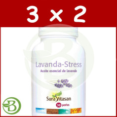 Confezione 3x2 Lavanda Stress 30 Perle Sura Vitasan