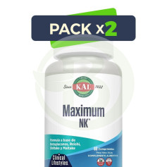Pack 2x Maximum Nk Cell 60 Capsule Kal