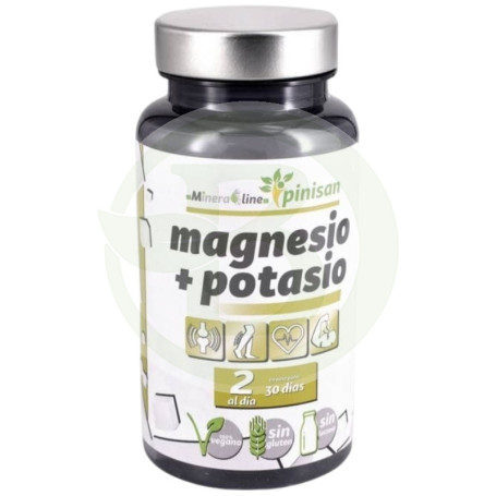 Magnesio + Potassio 60 Comp Pinisan