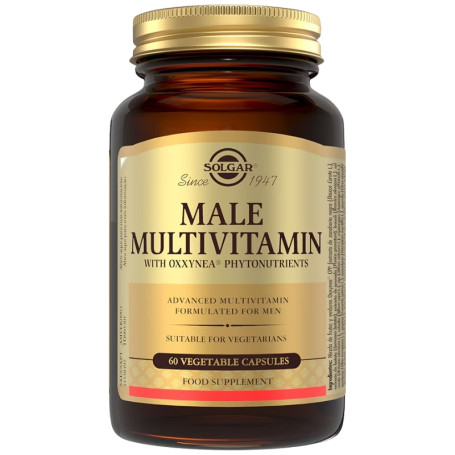 Male Multivitamin 60 Capsule Vegetali Solgar