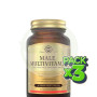 Pack 3x Male Multivitamin 60 Cápsulas Vegetales Solgar