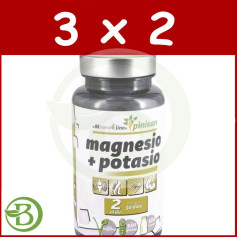 Confezione 3x2 Magnesio + Potassio 60 Comp Pinisan