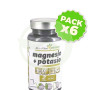 Pack 6x Magnesio + Potasio 60 comprimidos Pinisan