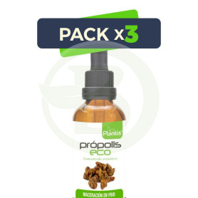 Pack 3x Extracto de Própolis Eco Maceración en Frío 50ml Plantis
