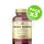 Pack 3x Female Multiple (Vitaminas y Minerales) 60 Comprimidos Solgar