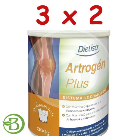 Pack 3x2 Artrogen Plus 350g Dietisa