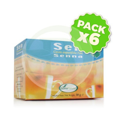 Confezione da 6 infusi di senna con 20 filtri, Soria Natural