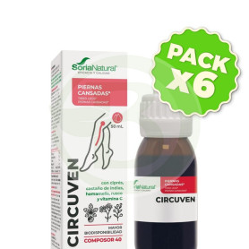 Pack 6x Composor 40 Circuven 50Ml Soria Natural