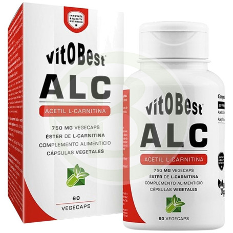 Alc Acetyl L-Carnitine 60 Cápsulas Vegetales Vit.o.best