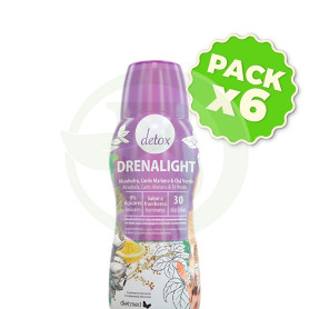 Pack 6x Drenalight Detox 600Ml. Dietmed